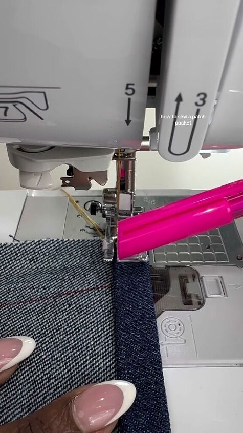 How to Sew a Patch Pocket | Upstyle