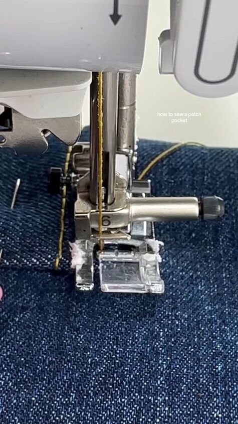How to Sew a Patch Pocket | Upstyle