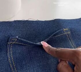how to sew a patch pocket, How to sew a patch pocket