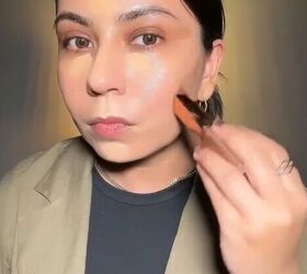 natural everyday makeup, Applying bronzer