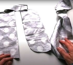 drawstring bag diy, Cutting fabric