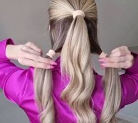 Tie 3 ponytails to make this jaw-dropping updo we seriously can't stop thinking about