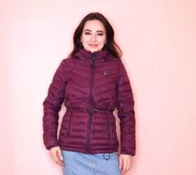How to Thrift Flip a Cute Puffer Jacket in 2 Easy Ways