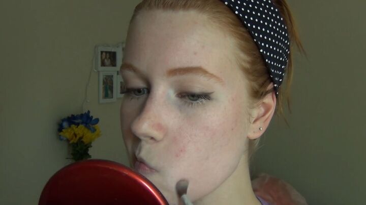 spring makeup look, Covering blemishes