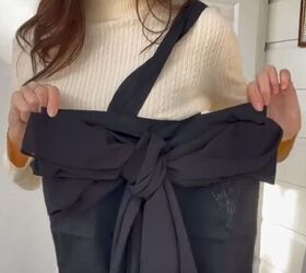 bag with bow, Bag with a bow DIY