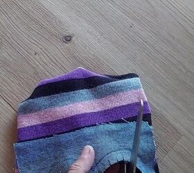 diy balaclava to wear in cold weather, Cutting opening