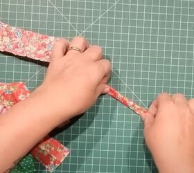 how to sew a simple tote bag, Making handles