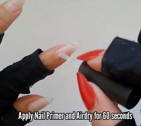 nail extension gel, Applying nail primer