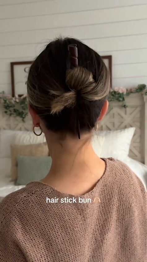 how to use this trendy new hair tool, Elegant twisted hairstyle