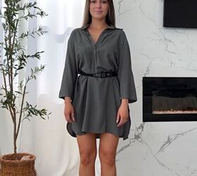 how to style a t shirt dress, How to style a t shirt dress
