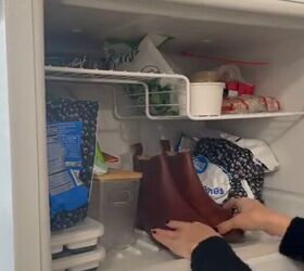 how to stretch your shoes without the pain, Placing shoes inside freezer