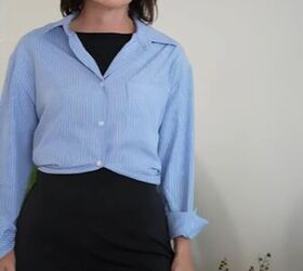 how to shop your closet, Styling a shirt
