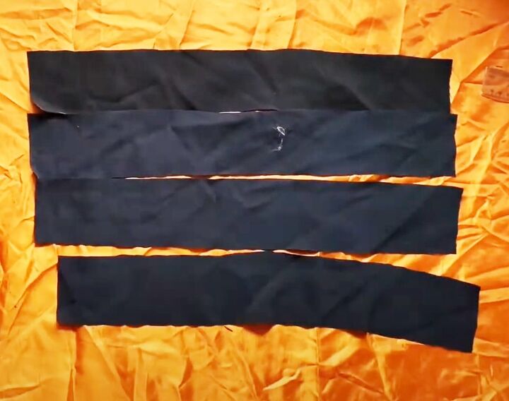 reversible tote bag pattern, Fabric strips