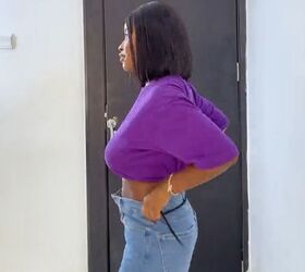 would you try this tiktok hack for oversized pants, Tightening pants