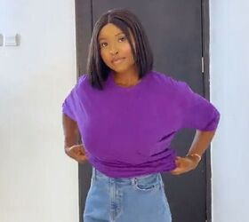 would you try this tiktok hack for oversized pants, TikTok hack for oversized pants