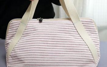 How to Sew a Chunky Tote Bag With a Zipper