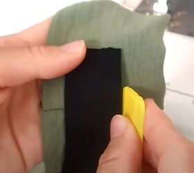 how to sew palazzo pants, DIYing waistband
