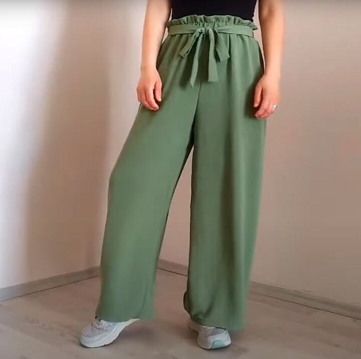 how to sew palazzo pants, How to sew palazzo pants DIY pants