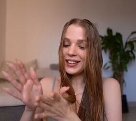 Her bedtime hair ritual keeps it soft and shiny all week