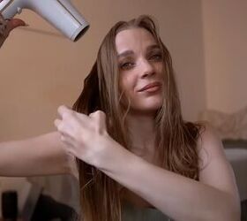 how to get glass hair, Drying hair