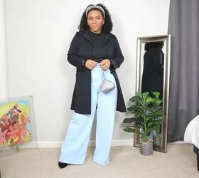 what to wear with wide leg pants, Dressed up wide leg pants