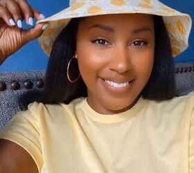 diy satin lined bucket hat, DIY satin lined bucket hat