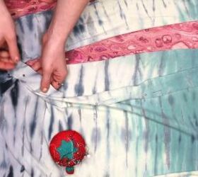 how to alter clothes, Altering a garment with grommets