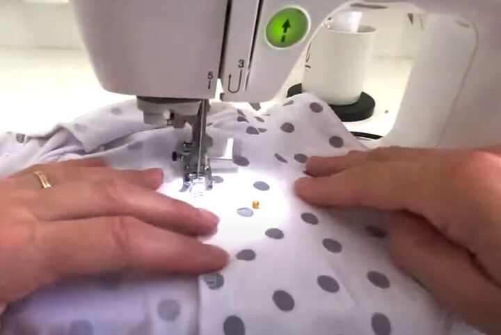 alter shirt neckline, Sewing