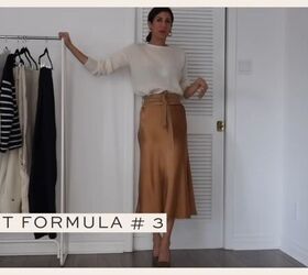 work outfit ideas, Skirt and knit
