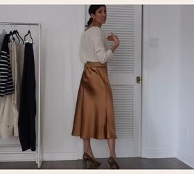 work outfit ideas, Skirt and knit