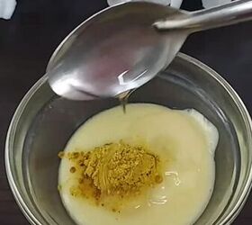 remove unwanted facial hair with this recipe, Adding coconut oil