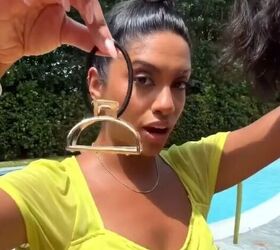 Summer is just around the corner, and this 2-minute hairstyle is just the thing for hot weather