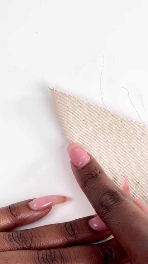 sew a mitered corner in a few quick steps, Sewing