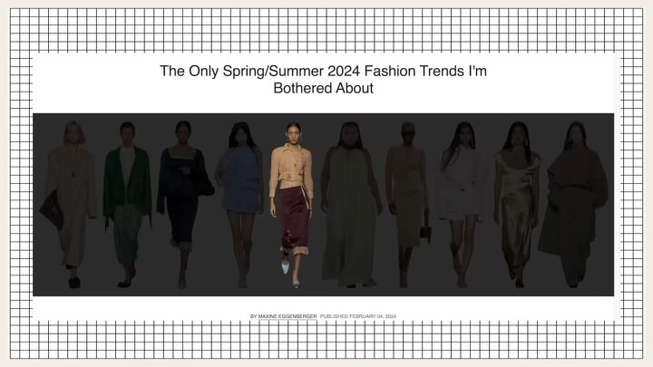 how to shop your closet, Spring 2024 fashion trends