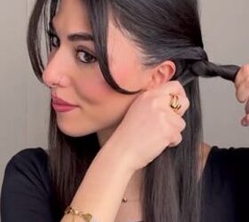 easy trick for fixing your double braids, Twisting hair