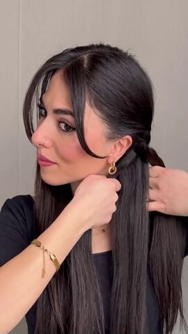 easy trick for fixing your double braids, Adding third section