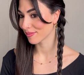easy trick for fixing your double braids, Braiding hair