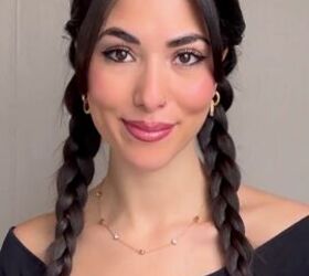 easy trick for fixing your double braids, Cute double braid hairstyle