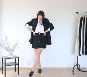 how to style black loafers, Cute outfit with black loafers