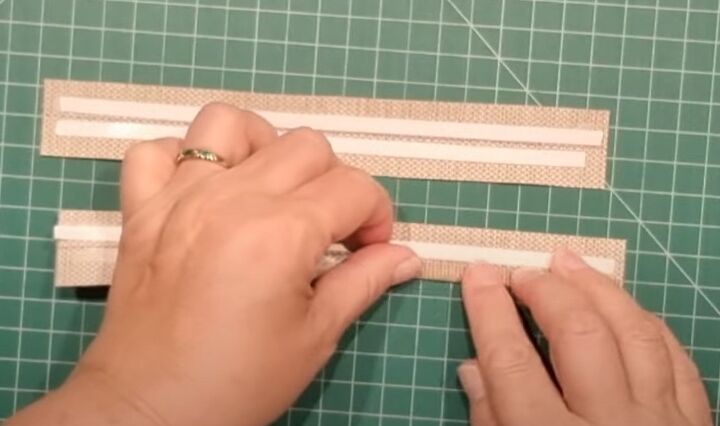 belt loops, Adding double sided tape