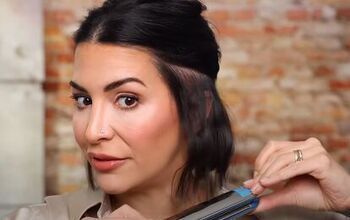 Quick and Easy Tutorial: How to Wave Short Hair With a Straightener