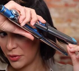 how to wave short hair with a straightener, How to wave short hair with a straightener