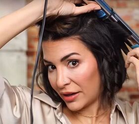 how to wave short hair with a straightener, How to wave short hair with a straightener