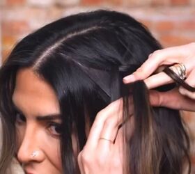 how to easily turn your greasy, Braiding hair