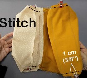 diy zipper bag, Bag corners