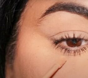 how to stop mascara from smudging, Cleaning up smudged mascara