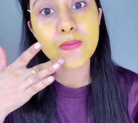 get rid of facial hair with this all natural recipe, Removing DIY mask