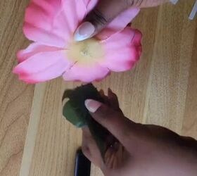 diy flower headband, Prepping faux flowers