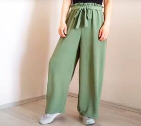 How to Sew Palazzo Trouser Pants From Scratch