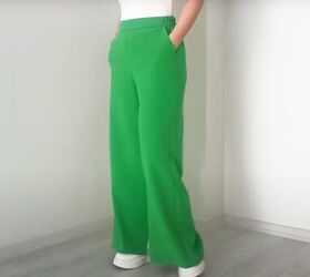 palazzo trouser pants, DIY palazzo trouser pants